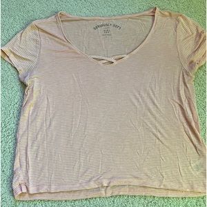 Salmon Aéropostale Seriously Soft Tee